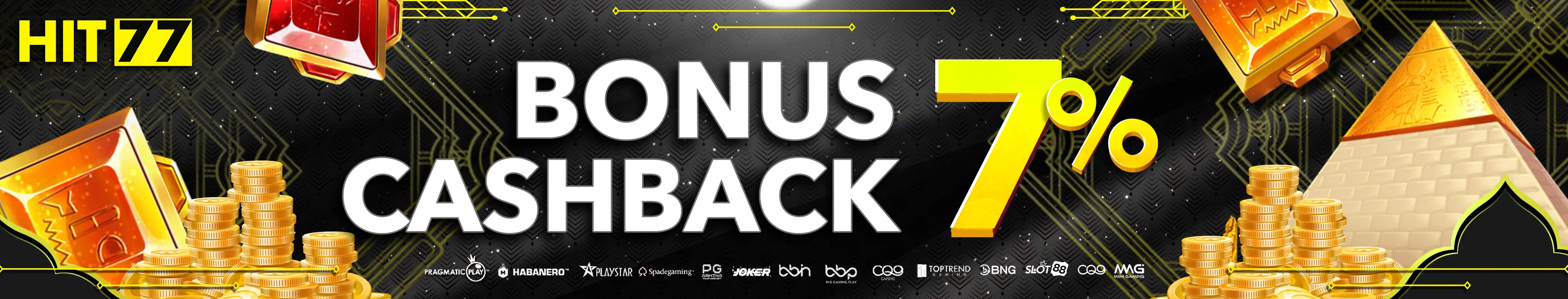 Bonus Cashback 7%